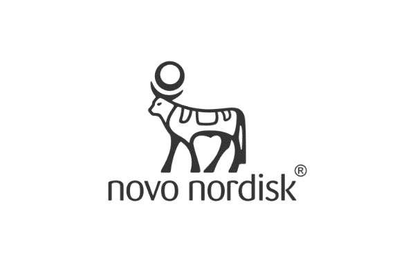 Logo Novo Nordisk Gris