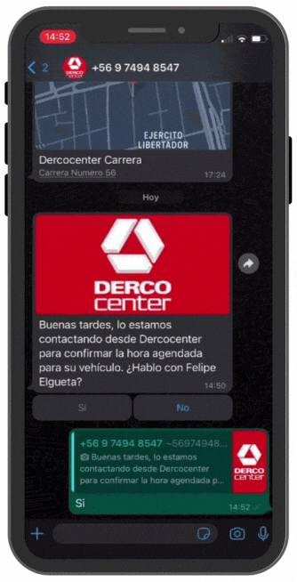 WhatsApp Empresa Derco